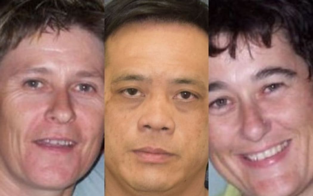 Tamra McBeath-Riley, Phu Tran and Claire Hockridge