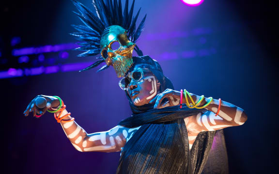 Grace Jones at Auckland City Limits.