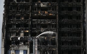 Grenfell Tower was left a burned-out husk after the blaze.