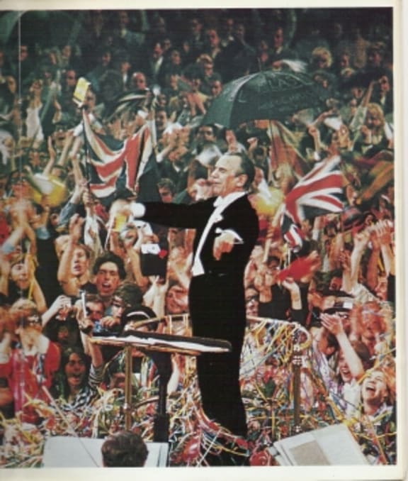 Malcolm Sargent conducting his last Prom on 17 September 1966