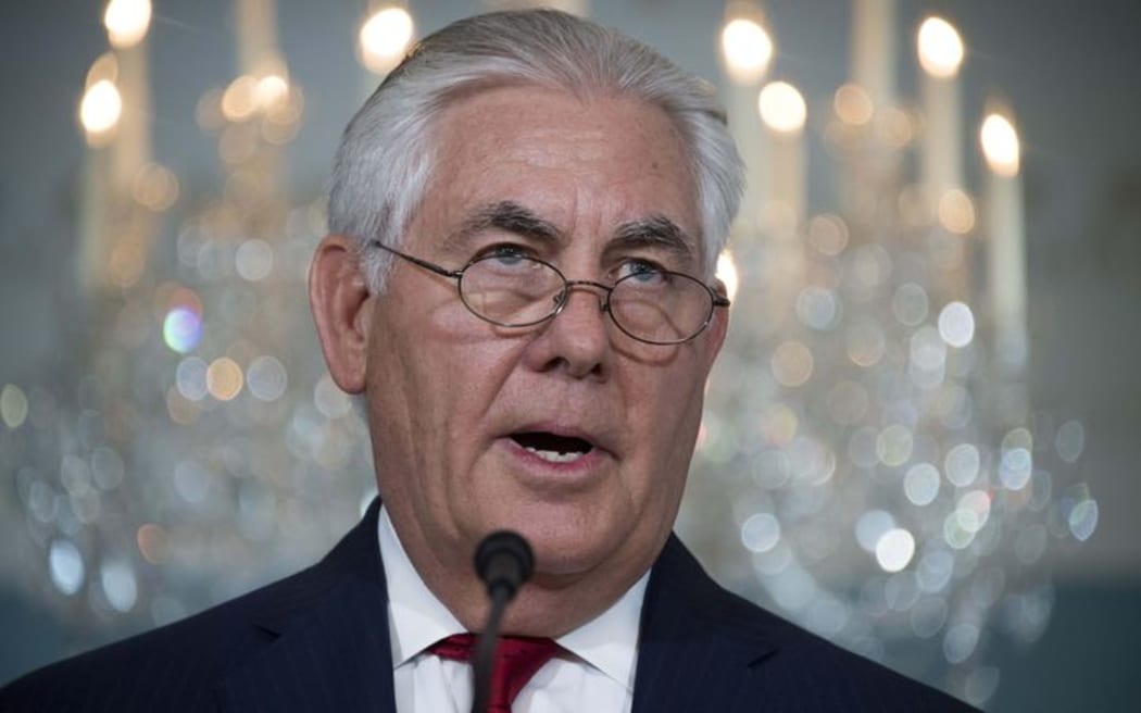 US Secretary of State Rex Tillerson