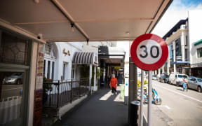 Speed limit sign