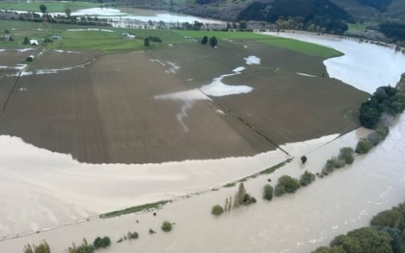 Flooding on the Poverty Bay Flats