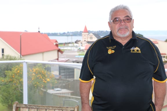 Norm Carter, Chairman of Te Kaha 15b Hineora Orchard.