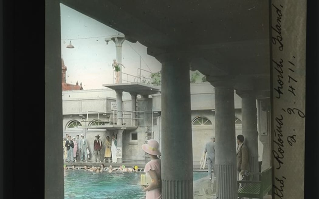The Blue Baths during the 1930s.