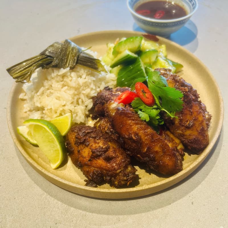 Inche Kabin – Nonya Fried Chicken by Connie Clarkson of The Kitchen Project.