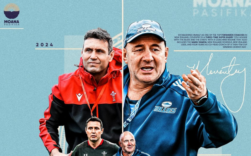 Moana Pasifika adds firepower to coaching team for new Super Rugby