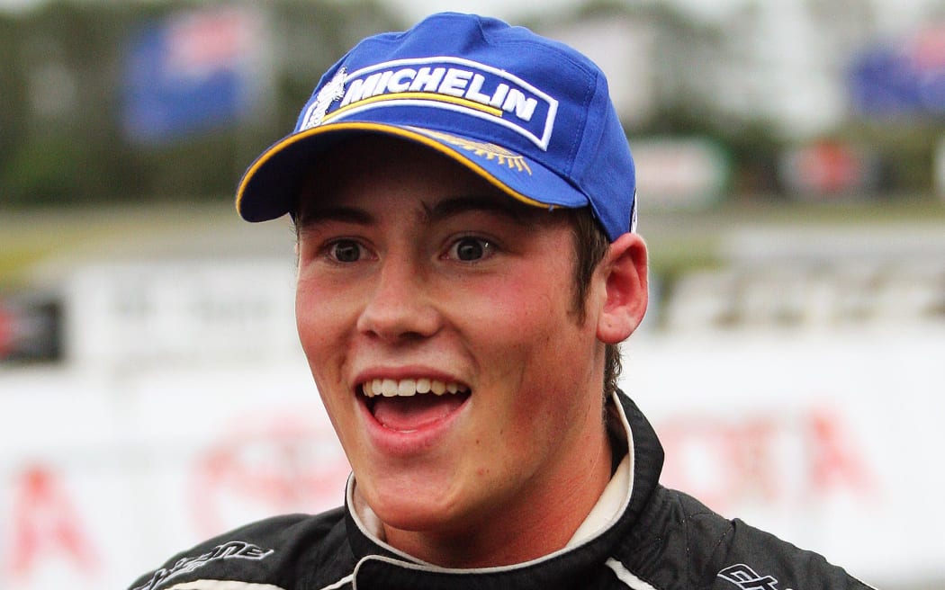 The New Zealand driver Richie Stanaway.