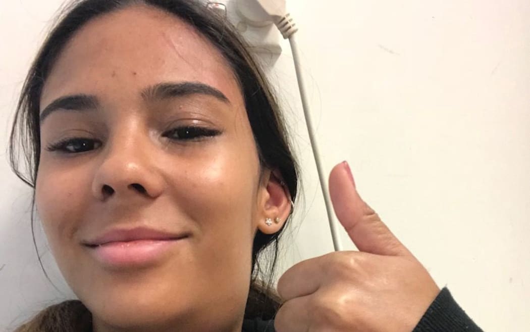 Cailyn Selfe has come into contact with hundreds of people after being misdiagnosed with mumps three times.