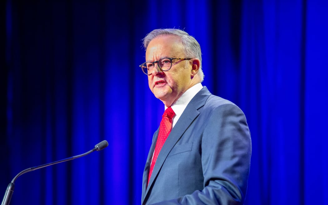 Anthony Albanese after election win