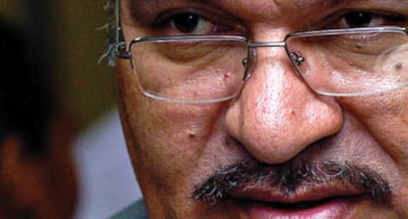 Papua New Guinea prime minister Peter O'Neill.