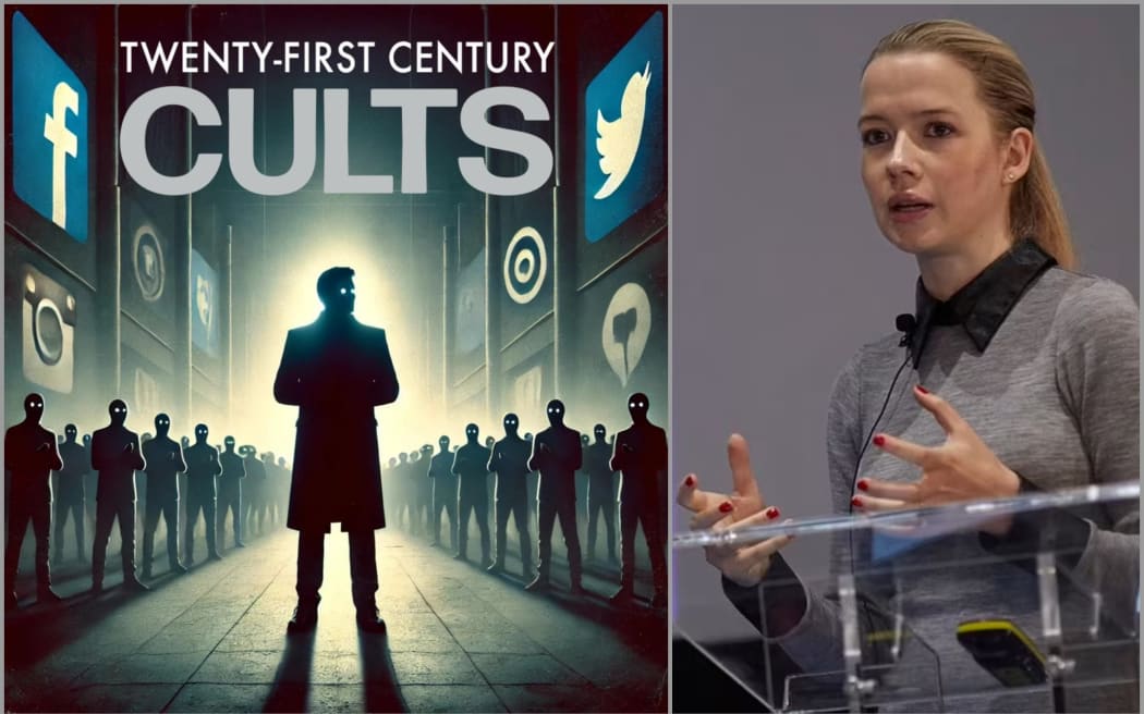 Image of Twenty-first Century Cults Podcast and Stephanie Alice Baker