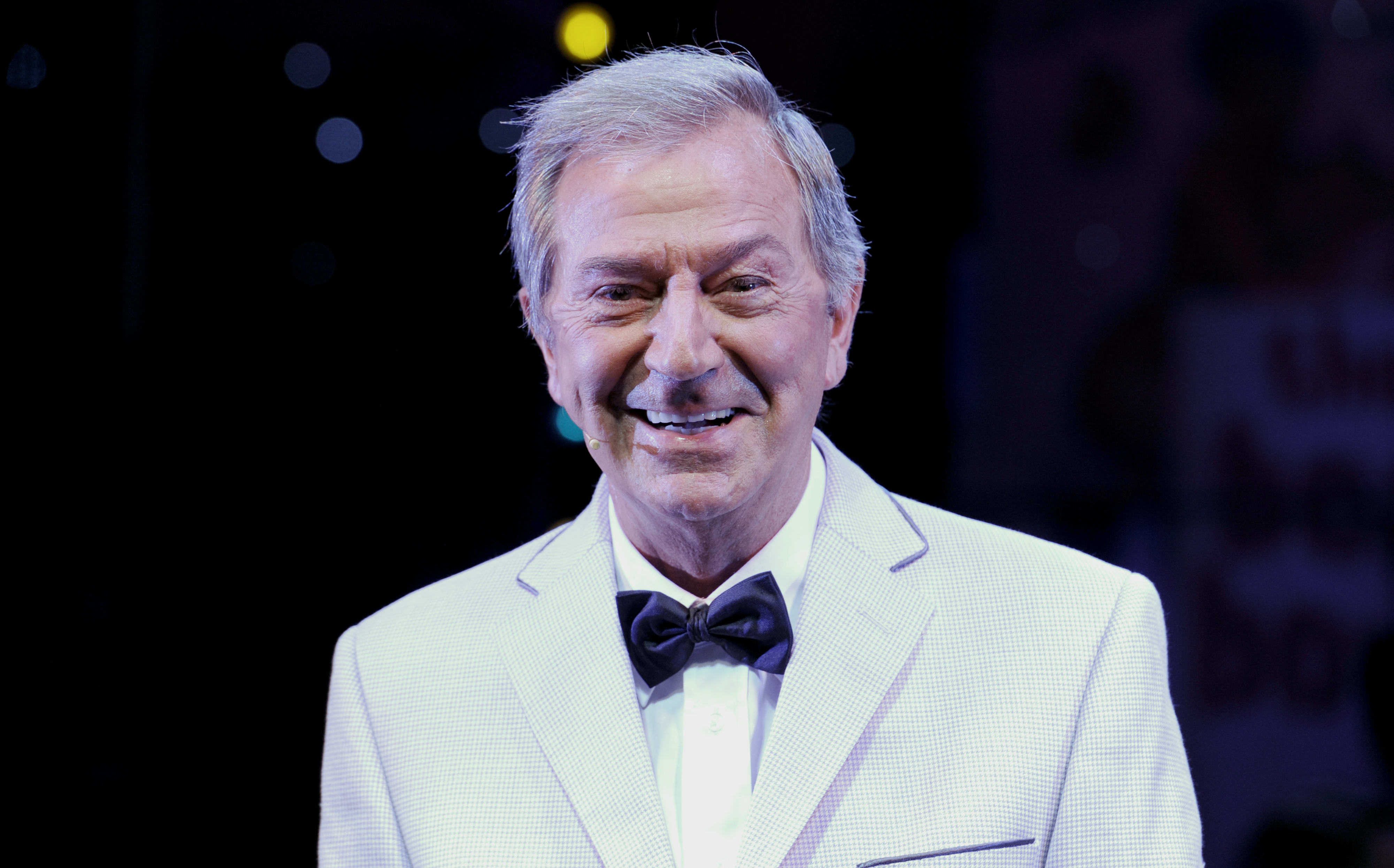 Des O'Connor in "Dreamboats and Petticoats" at the Playhouse Theatre in London, 2011.