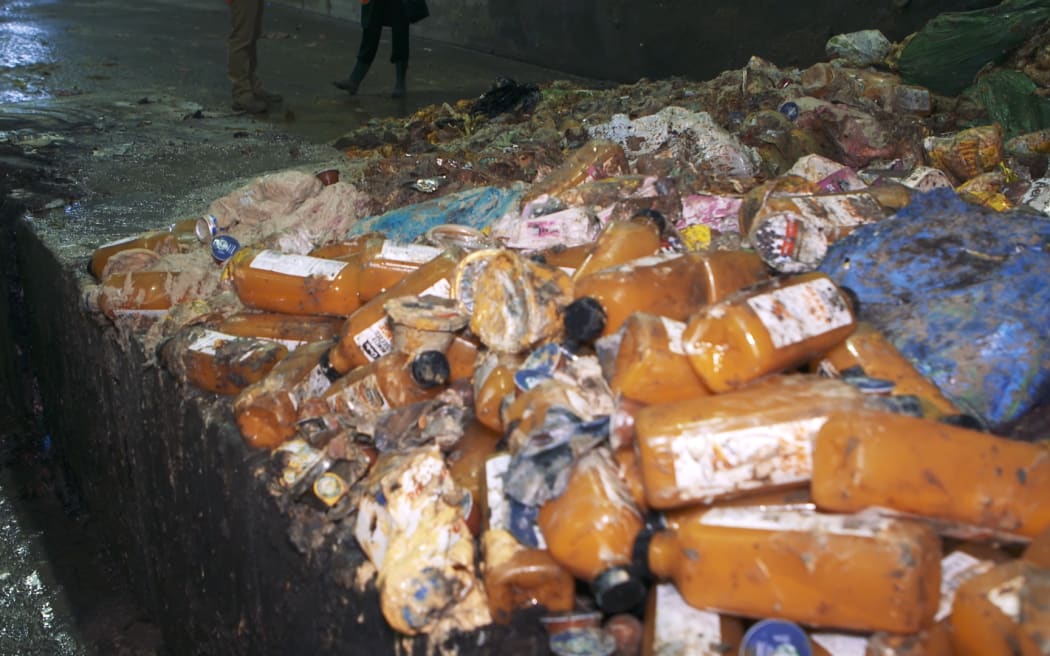 Food going to waste in Auckland.