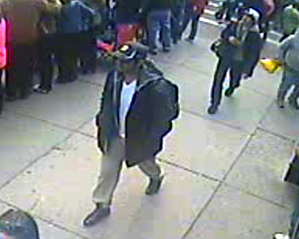 The FBI has released images of two suspects.
