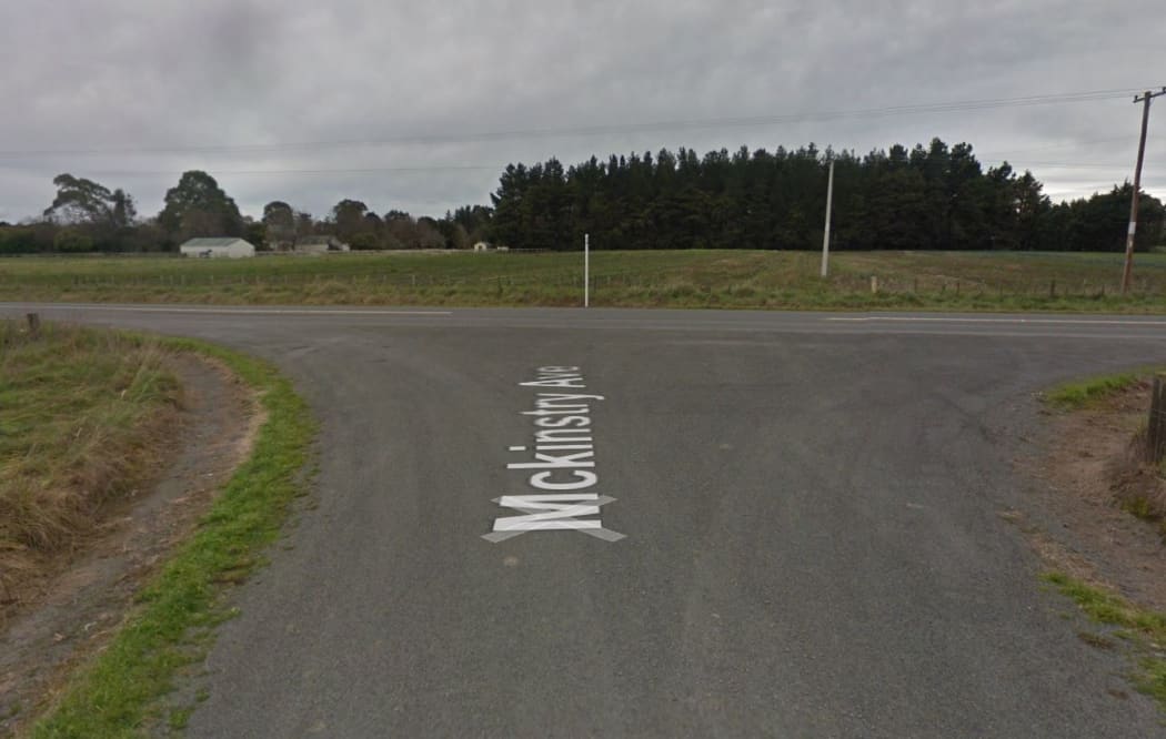 Police said they were called to the crash around 5.20pm on McKinstry Ave, at the intersection with Masterton Castlepoint Road.