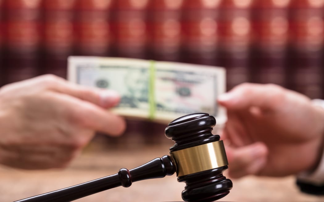 Judge Taking Bribe From Client