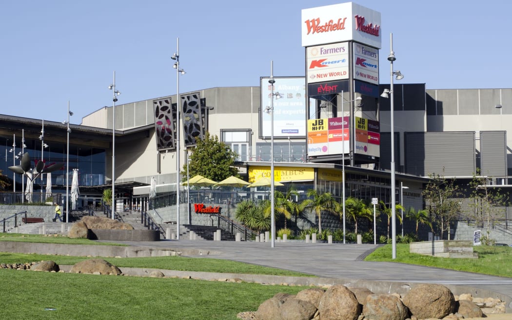 Westfield Mall in Auckland.