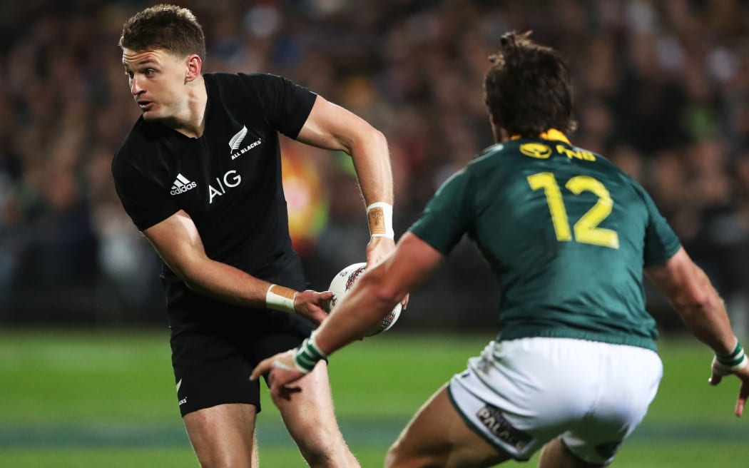 All Black first five Beauden Barrett