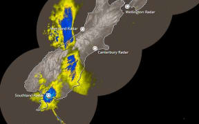 The rain radar this morning.