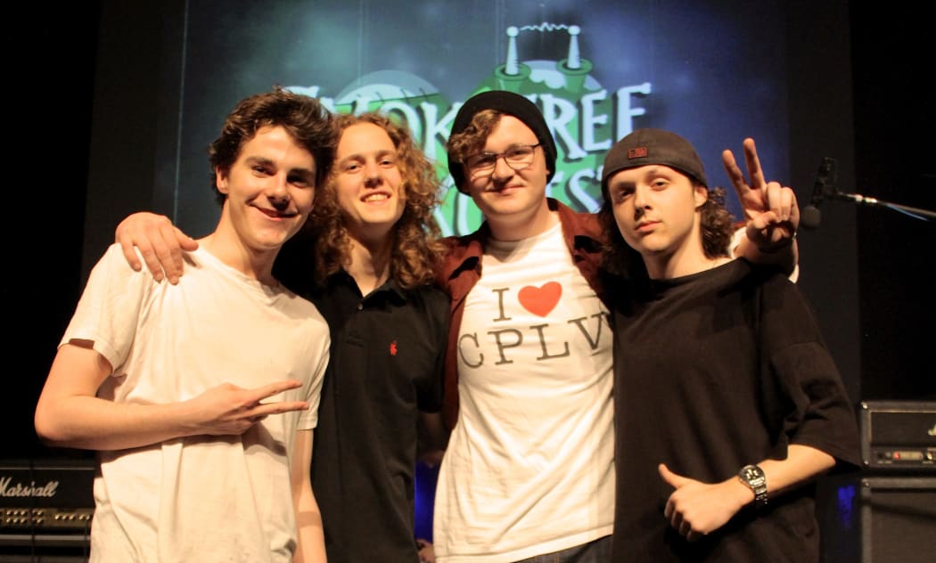 Head Chef, winners of the 2014 Smokefreerockquest.