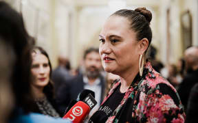 Carmel Sepuloni heading into the Labour caucus where Prime Minister Jacinda Ardern will brief MPs on her ministerial preferences for the new government.