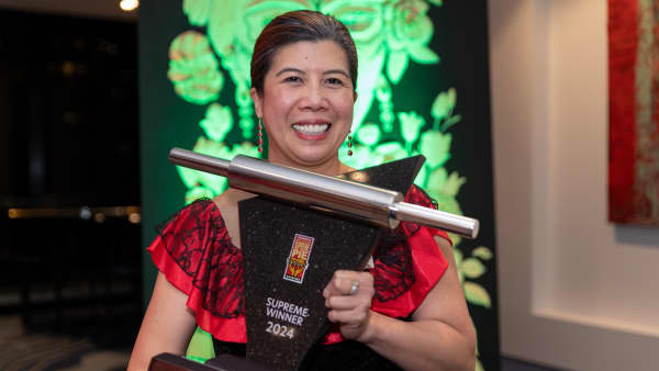 2024 Bakels NZ Supreme Pie Awards winner Arlyn Thompson.