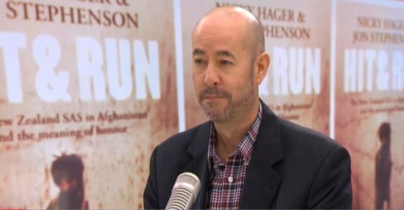 Jon Stephehson on the TV3's AM show: "I'll stack my evidence up against Tim Keating's any day of the week".