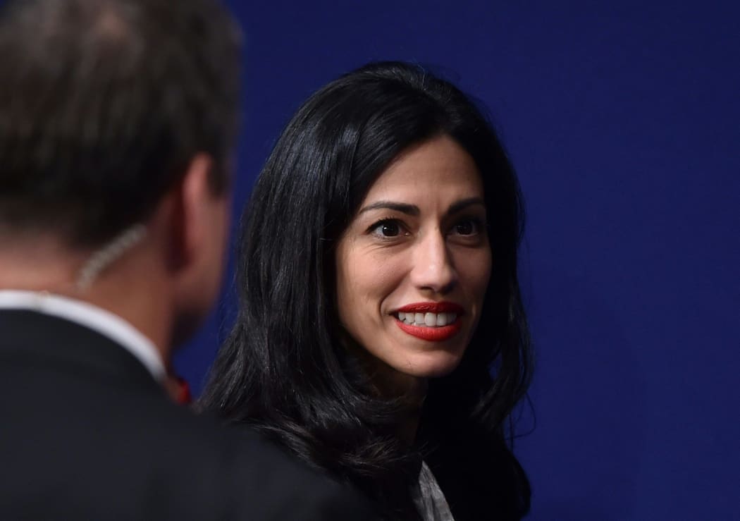 Hillary Clinton's aide Huma Abedin.