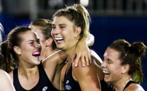 Olivia Merry scores for the Black Sticks.