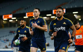 Co-Captains Ben Smith and Ash Dixon of the Highlanders
