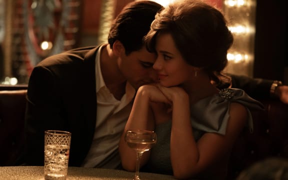 Jacob Elordi and Cailee Spaeny in Priscilla.