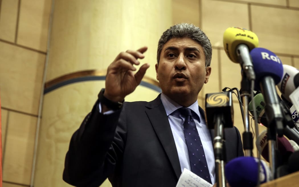 Egypt's aviation minister Sherif Fathi