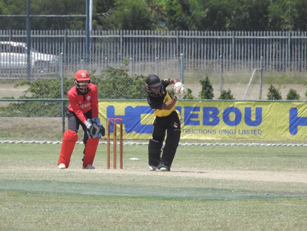 Lega Siaka smashed 22 boundaries, including 12 sixes.