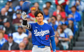 Los Angeles Dodgers baseballer Shohei Ohtani. (Photo by Brian Rothmuller/Icon Sportswire).