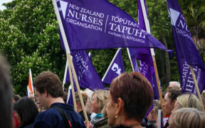 Nurses protest in Christchurch