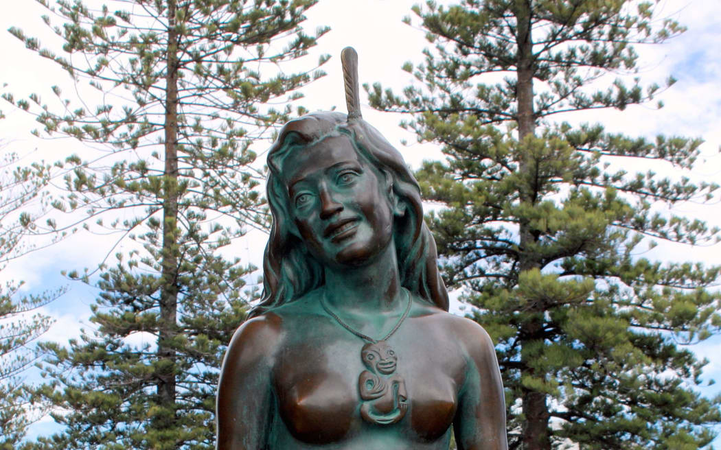The Pania of the Reef statue on Napier's waterfront.