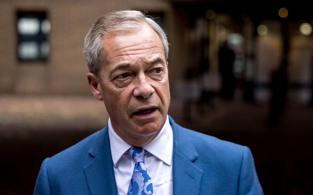Reform UK leader Nigel Farage, pictured in London in October, has been accused of deeply offensive, racist and antisemitic behavior throughout his teenage years at school.