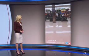 TVNZ 1 News on Friday began with on Friday confronting scenes of the attack.