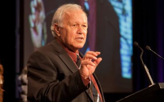 Te Wharehuia Milroy (1932 - 2019) Waka Toi Awards, 2009.