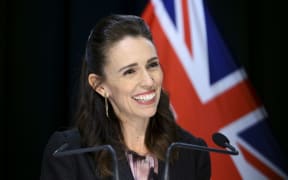 Prime Minister Jacinda Ardern speaks to media during a press conference at Parliament on April 09, 2020 in Wellington, New Zealand.