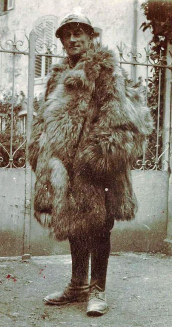 Ravel as ambulance driver, 1916