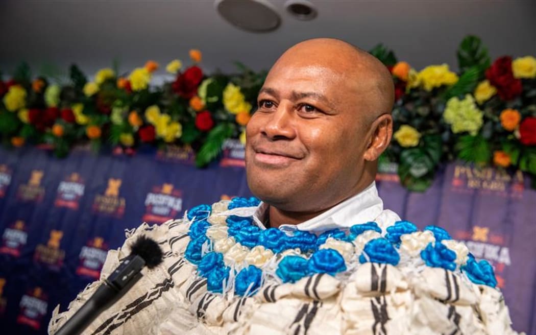 Former Flying Fijians Seremaia Bai was an inductee at the Pasifika Rugby Hall of Fame on Thursday night.. 10 April 2025