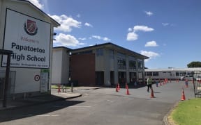 Papatoetoe High School on Thursday 18 February.