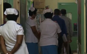 Fiji midwives working with their colleagues in Samoa during the devastating measles epidemic.