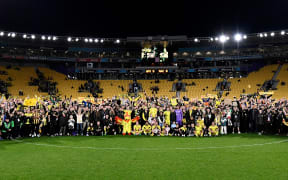 A-League Men - Wellington Phoenix v Macarthur FC at Sky Stadium, Wellington.