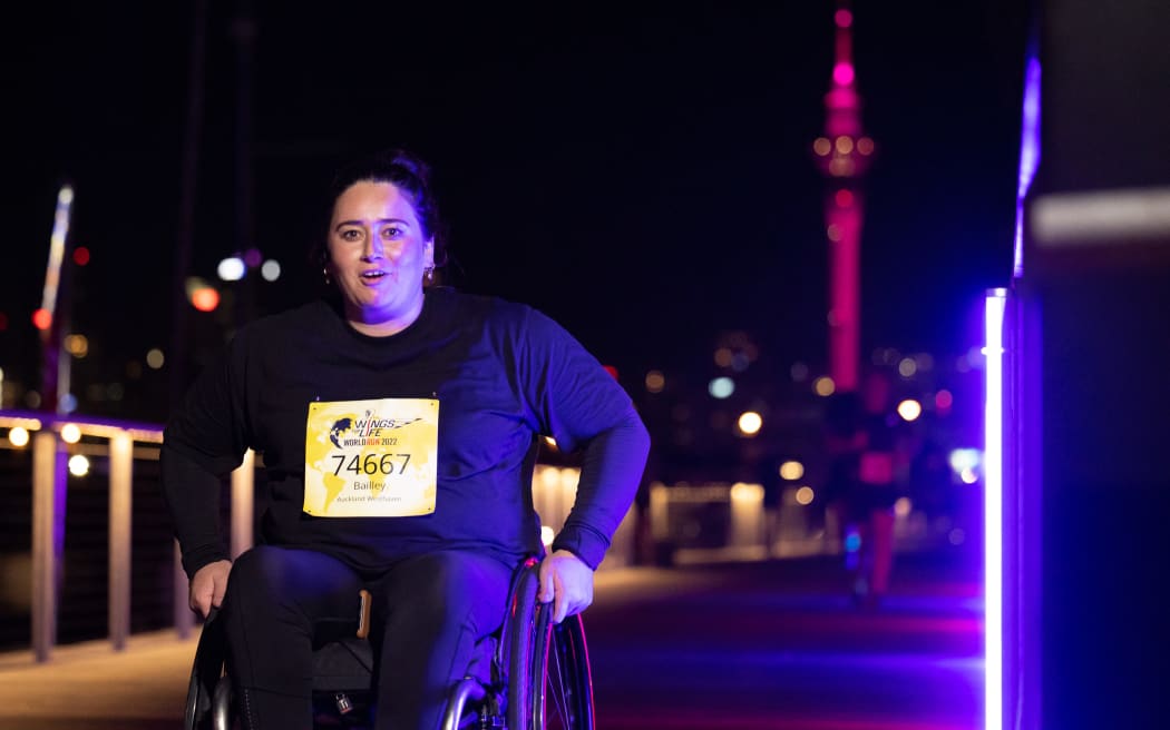 Wings for Life World Run in Auckland,  New Zealand on May 8, 2022