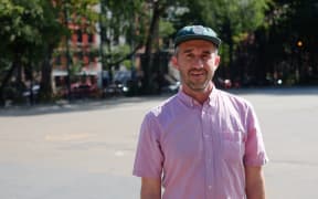 Skateboarder and writer Max Olijnyk