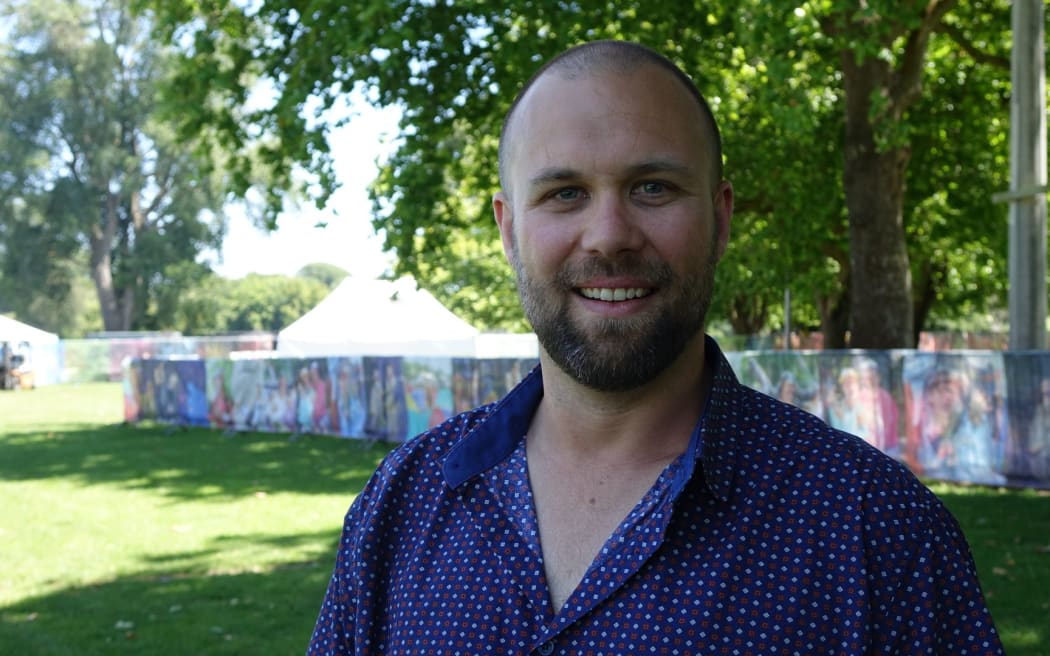 Festival organiser Glen Pickering.