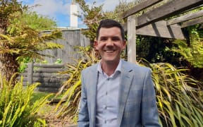 Justin Lester remains hopeful as he trails behind hopeful candidate Andy Foster.